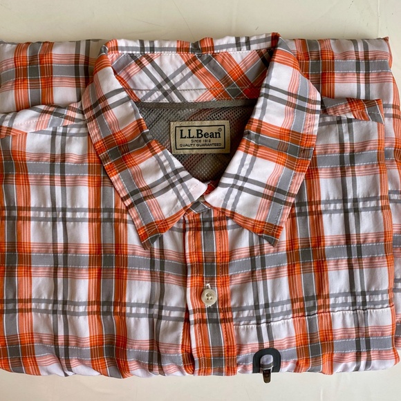 Men's LL Bean Cool Weave Shirt (Medium) - Picture 8 of 8
